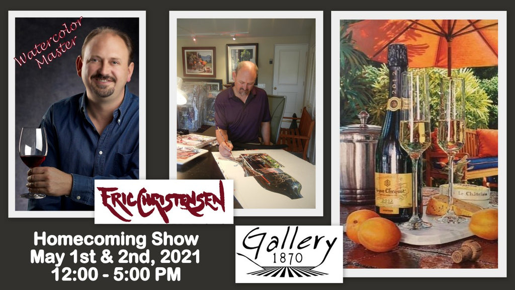 Eric Christensen Homecoming Show at Gallery 1870