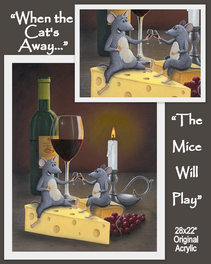 Art Spotlight: When the Cat's Away...