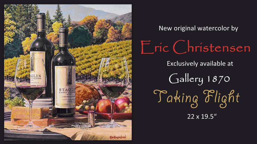 Gallery 1870 Original Art Spotlight - "Taking Flight"