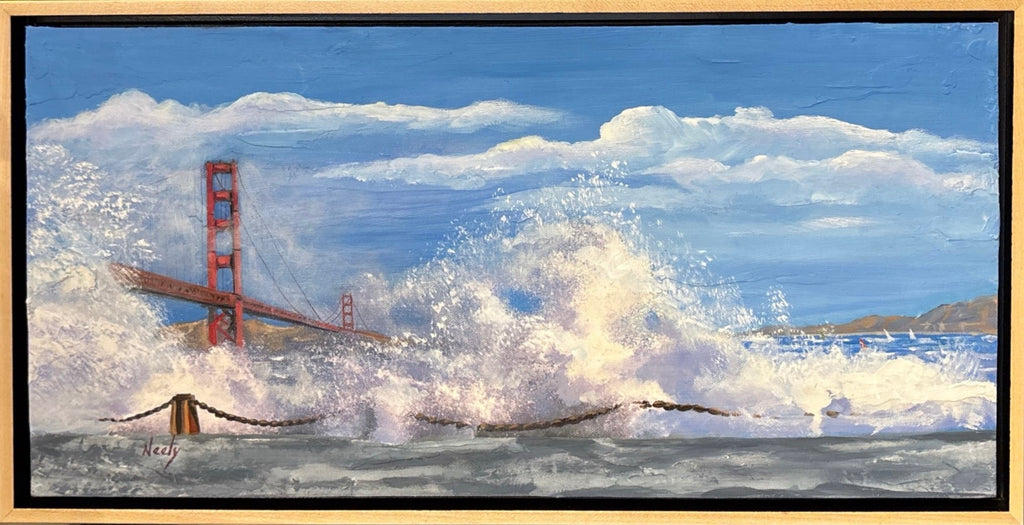 Golden Gate Breakers Original by Karen Neely