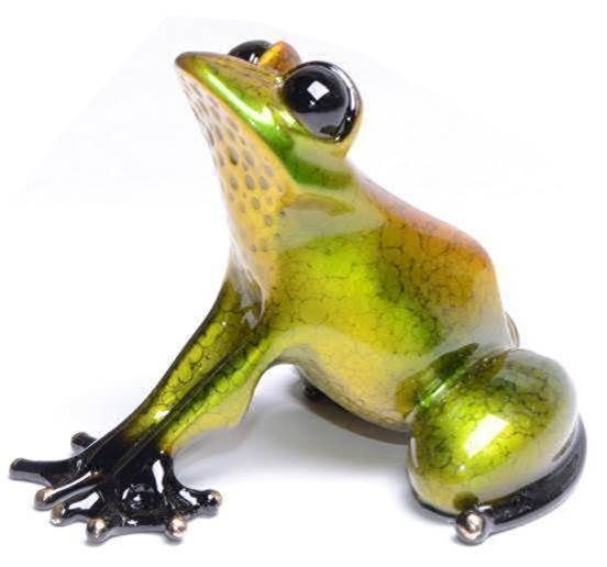 CHARD - Limited Edition Bronze by Frogman - 2.75 x 3 x 2.5"