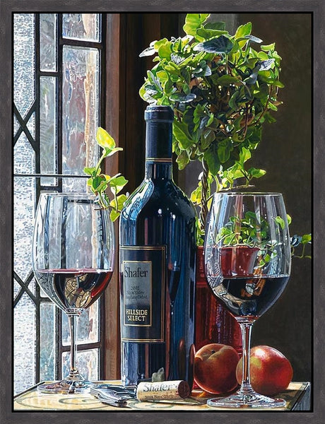 Eiffel - Pewter Custom Float Frame