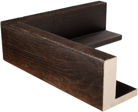 Axel Float Frame - Smoked Timber
