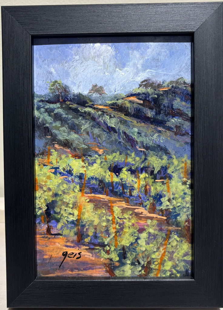 Misty Morning Vines mini original #4244 by Kay Geis
