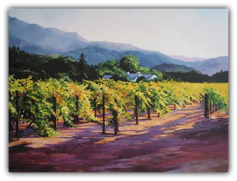 Late Afternoon in Napa by Susan Hoehn