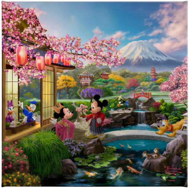Disney's Mickey & Minnie In Japan - Gallery Wrapped Canvas Disney's Mickey & Minnie In Japan - Gallery Wrapped Canvas