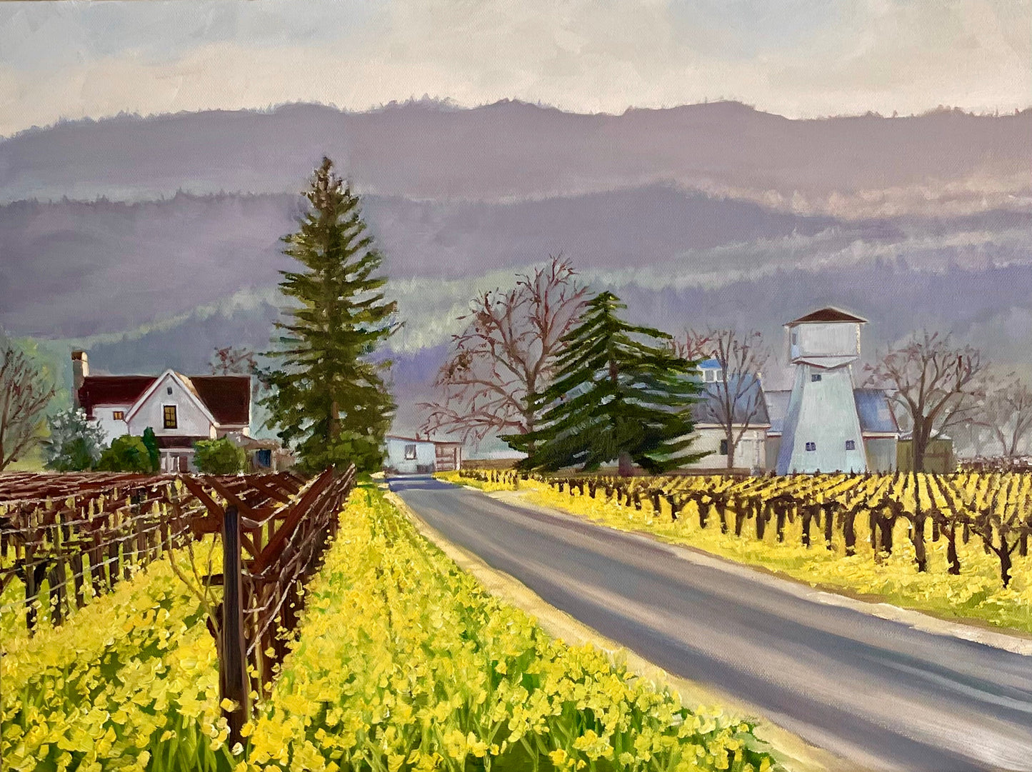 Mustard Season in the Valley by Susan Hoehn