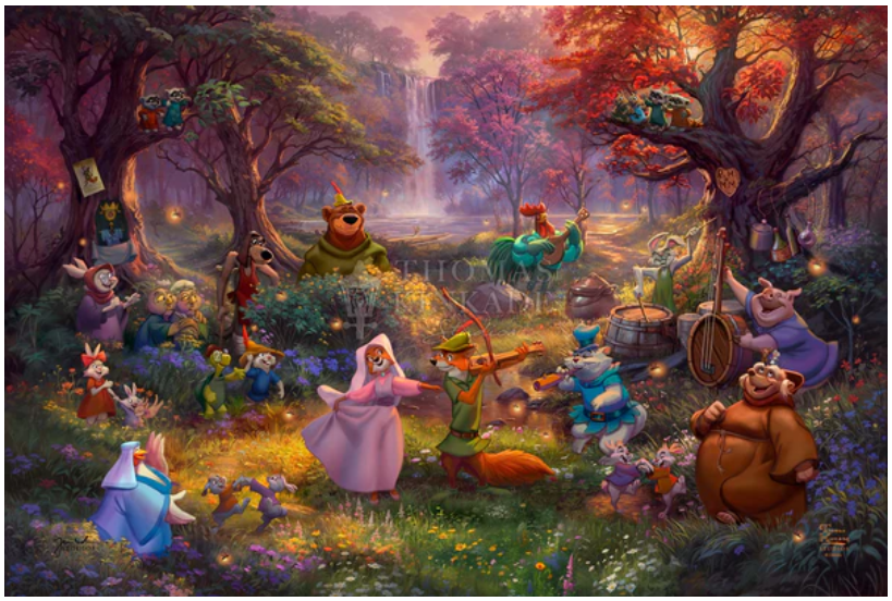 Disney Robin Hood - Limited Edition Canvas – Gallery 1870