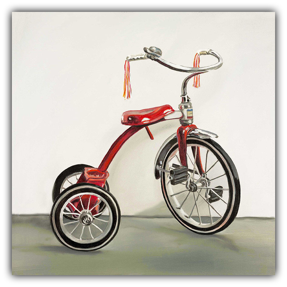 Red Tricycle by Gail Chandler – Gallery 1870 Red Tricycle by Gail Chandler – Gallery 1870
