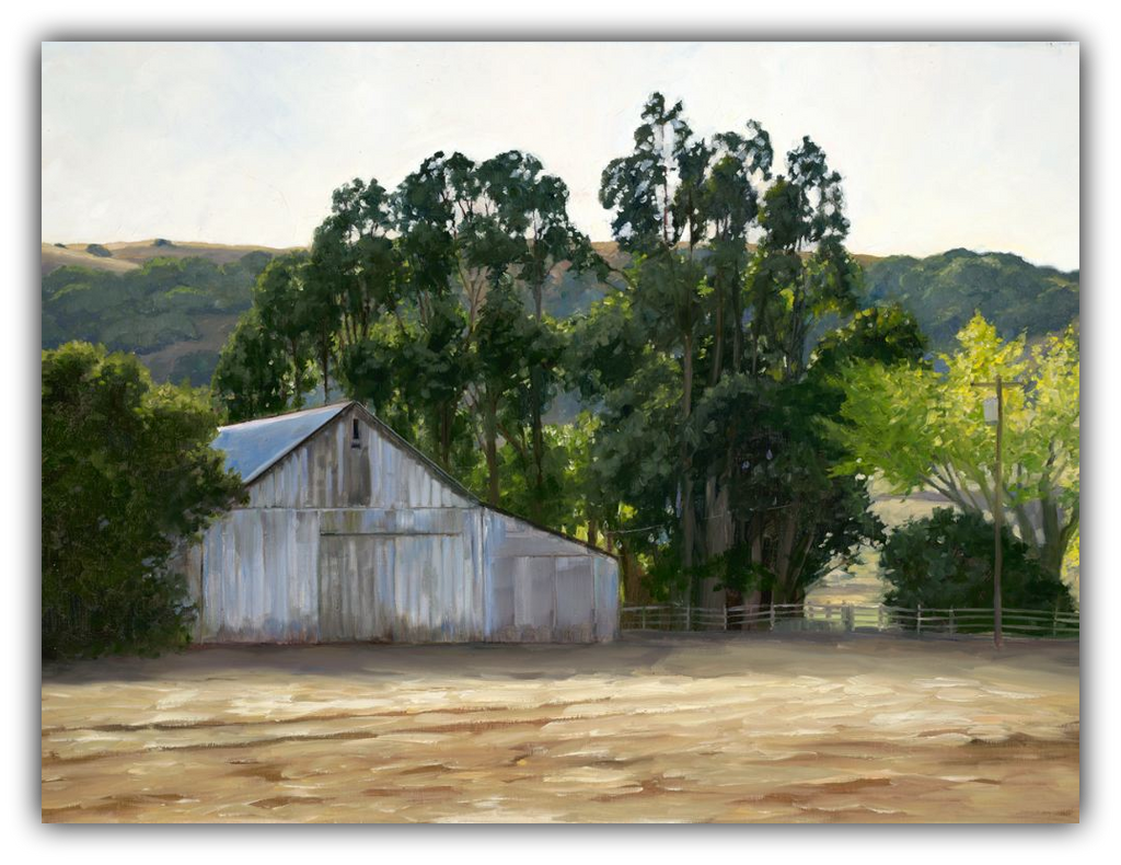 Sonoma Barn - Limited Edition Artwork by Susan Hoehn