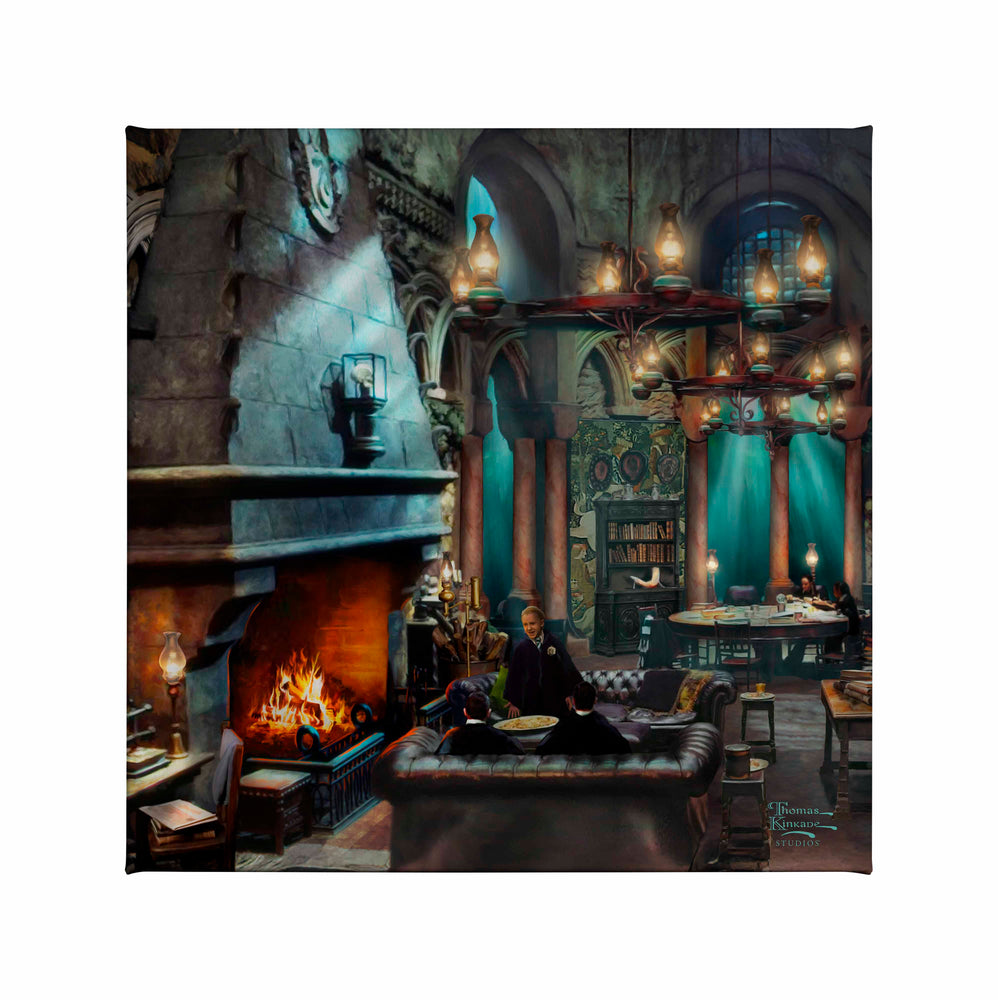 Harry Potter™ Slytherin Room - Gallery Wrapped Canvas - 14 x 14 gallery wrapped canvas