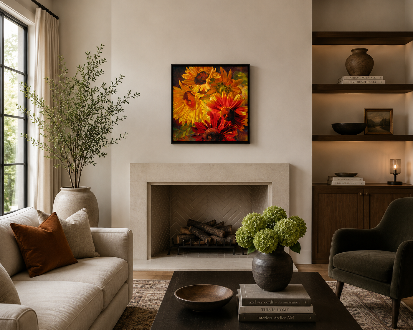Homage to Van Gogh II by Leon Roulette