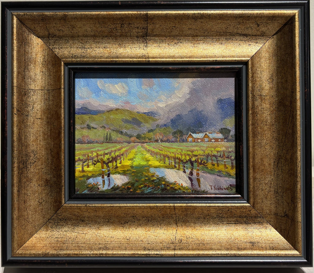 Miniaiture original oil painting by Tetiana Yukimets