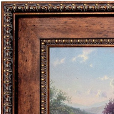 Rustic Large Tuscan Wood Frame
