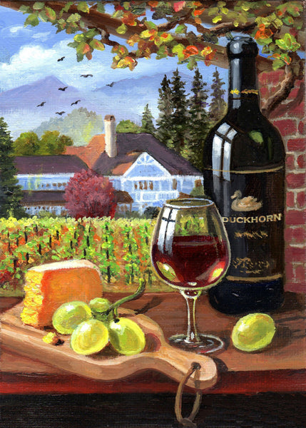 Duckhorn 10 x 8" - Giclée on Canvas by Imre Buvary
