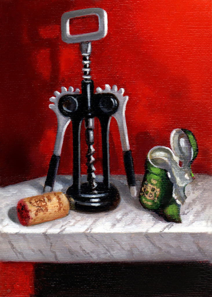 Mission Accomplished 10x8" Giclee on Canvas by Imre Buvary