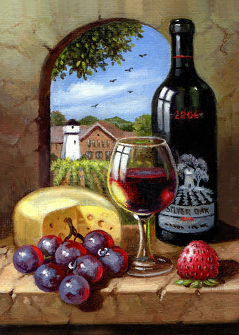 Silver Oak - Napa Valley - canvas print