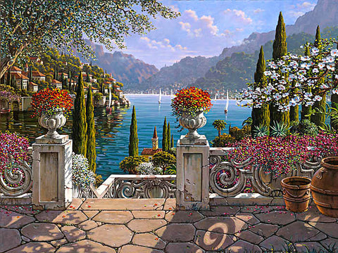 Eternal Lake Como by Bob Pejman