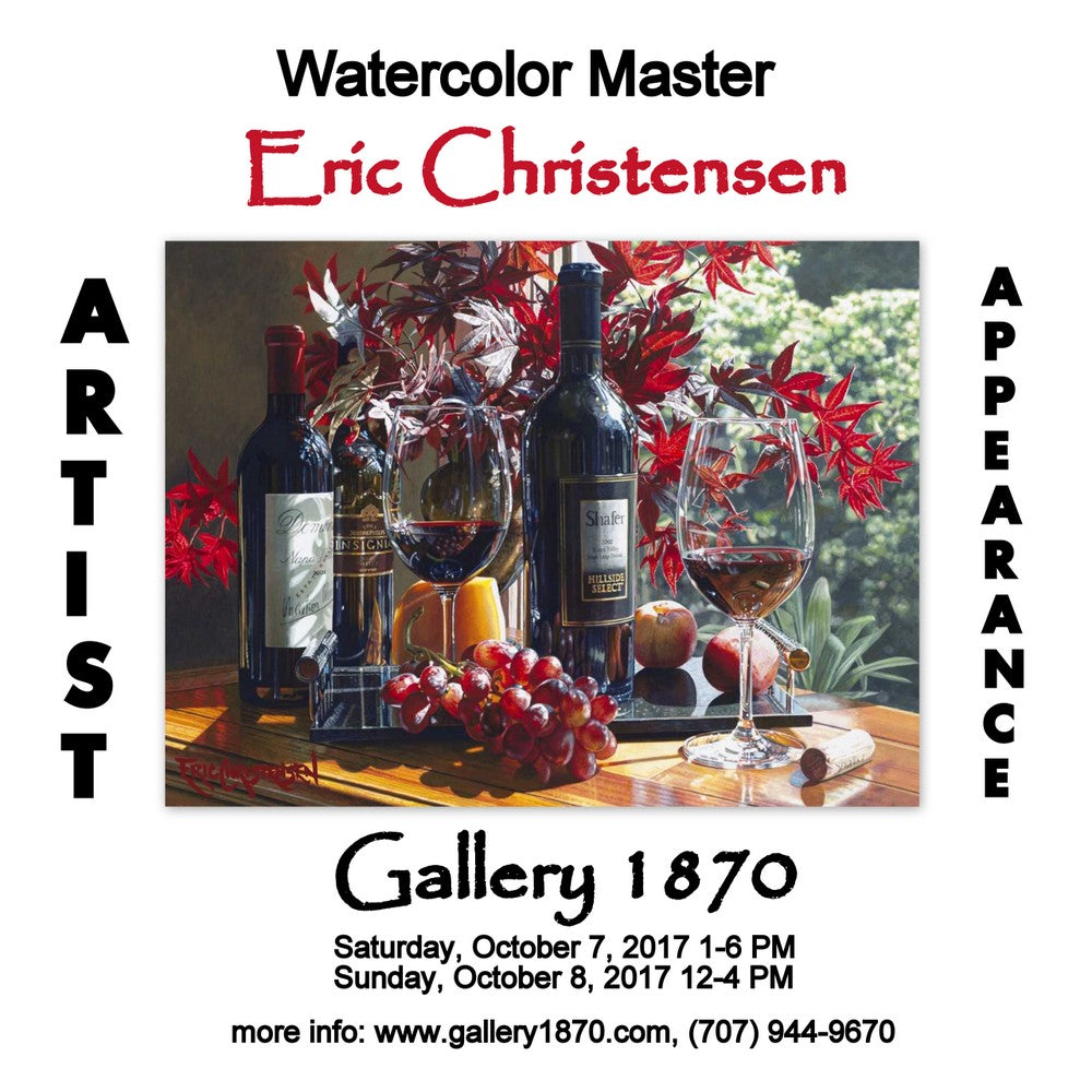 Eric Christensen Artist Appearance this Saturday and Sunday at Gallery 1870