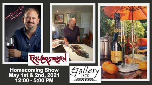 Eric Christensen Homecoming Show at Gallery 1870