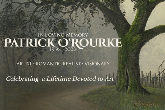 In Loving Memory of renowned Gallery 1870 artist - Patrick O'Rourke