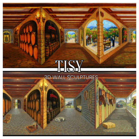 TISY - 3D Wall Sculptures