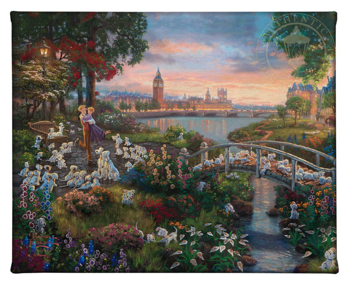 Disney 101 Dalmatians 8 x 10 gallery wrapped canvas