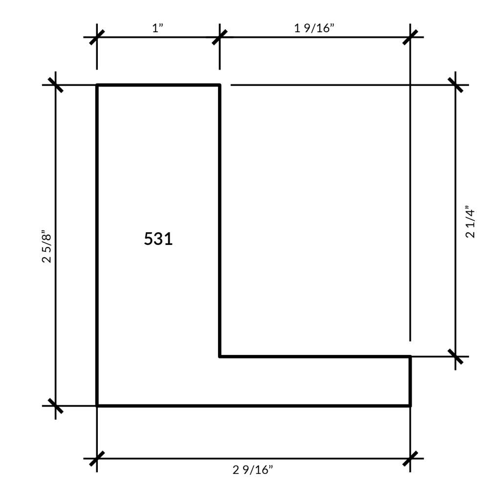 Axel Float Frame - Smoked Timber