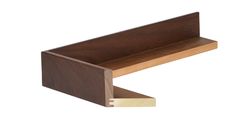 Cranbrook Float Frame – Dark Walnut 2"
