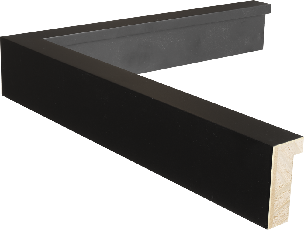 1 inch Black Matte Box Frame - LJ80905