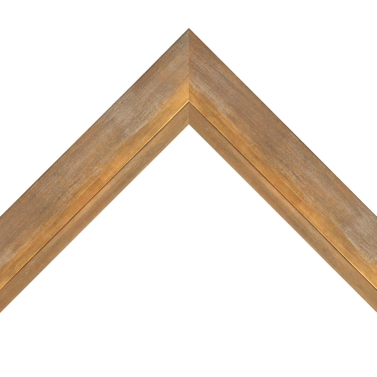 Volta 84307 Gold Frame with Cream Linen Liner – 2" Italian Moulding