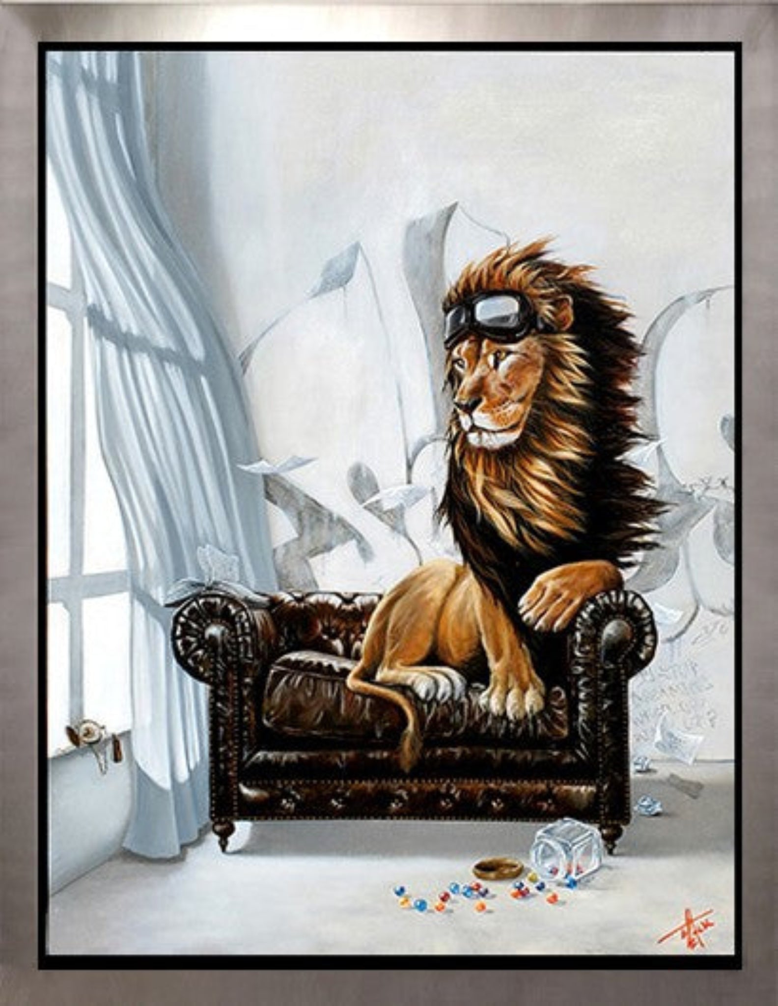 All the Marbles framed presentation by Pete Tillack Gallery 1870