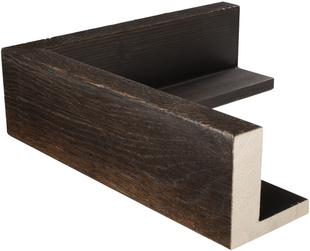 Axel Float Frame - Smoked Timber
