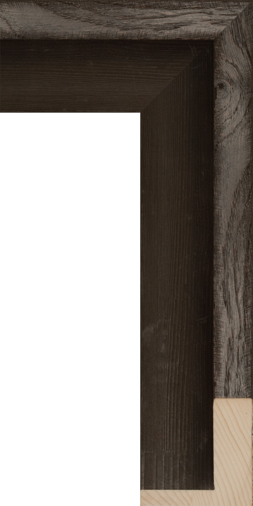 Axel Float Frame - Smoked Timber