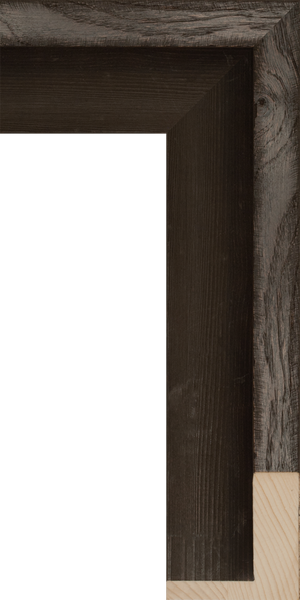 Axel Float Frame - Smoked Timber