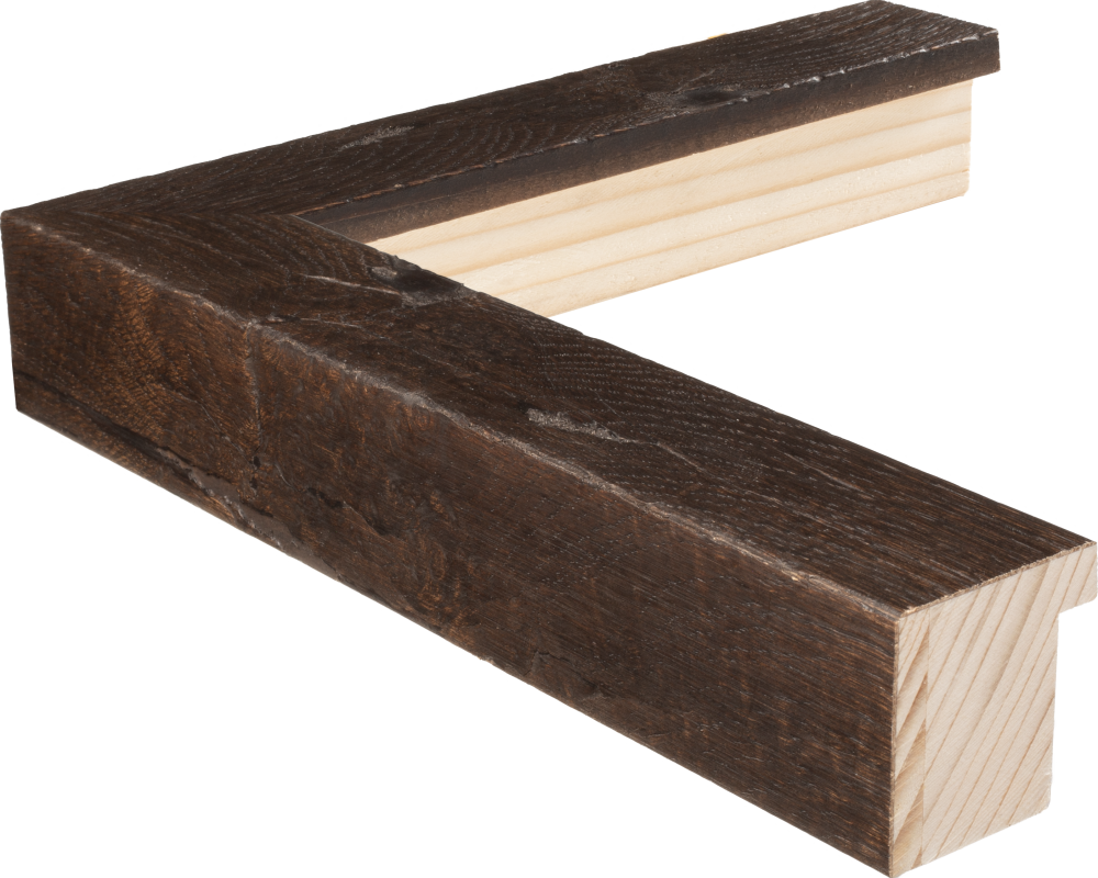 Axel Shadow Box Frame - Smoked Timber