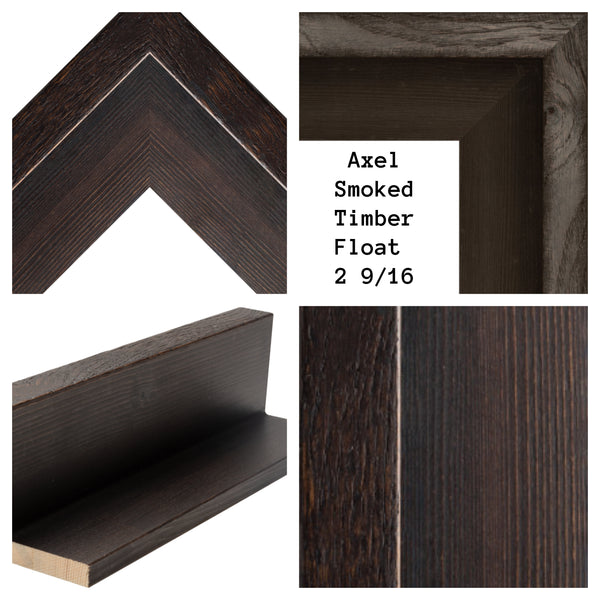 Axel Smoked Timber Wood Frame