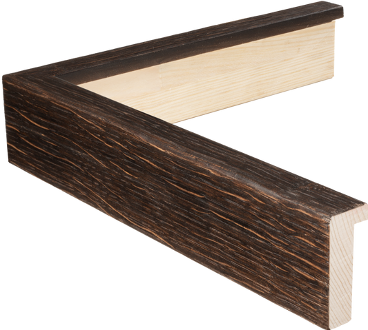 Axel Shadow Box Frame - Smoked Timber