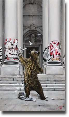 Griffin oil painting by Pete Tillack - Surrealism, Symbolism, Contemporary Realism