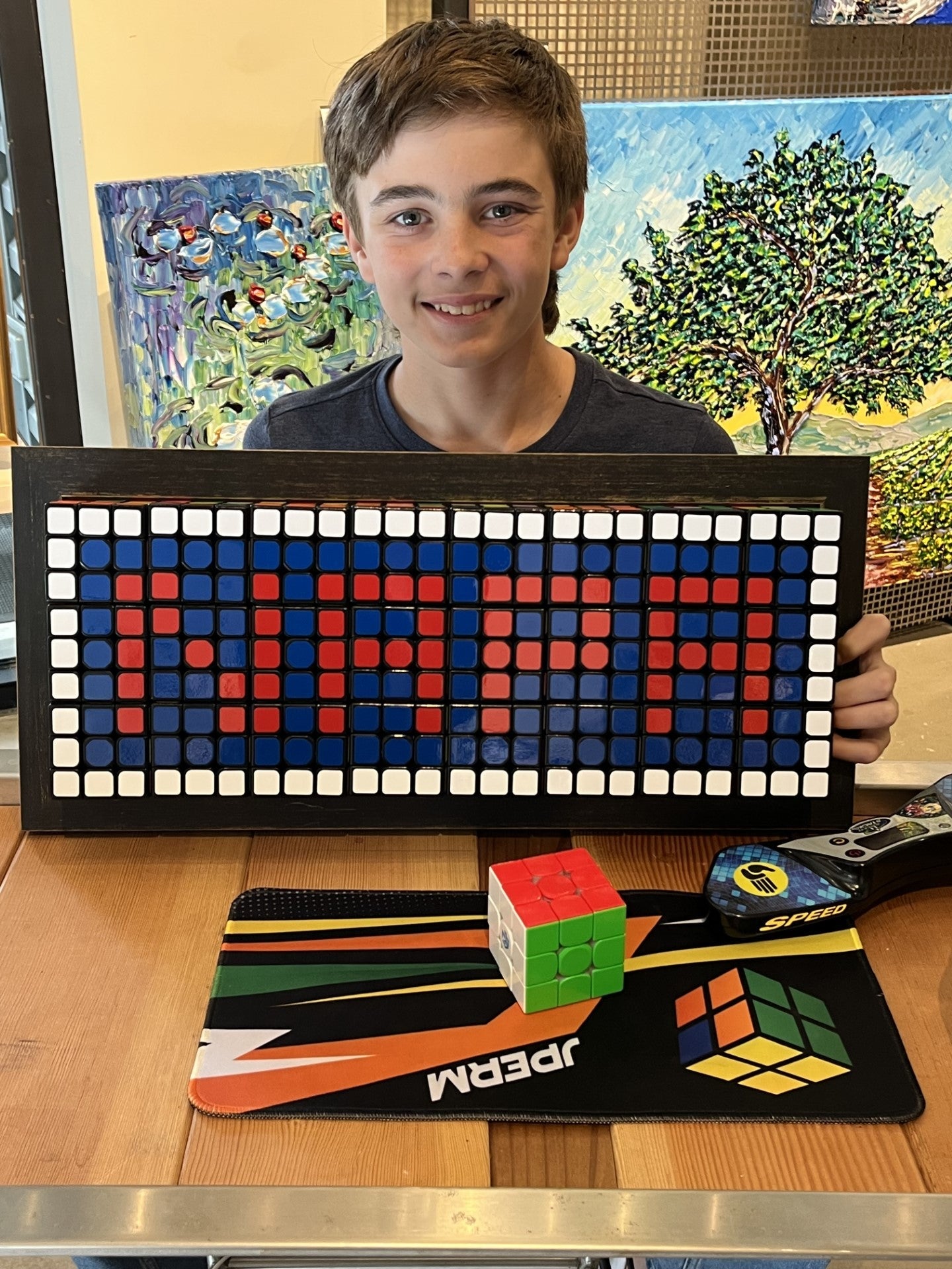 NAPA - 3x8 Mini Cube Original - Ready to Hang