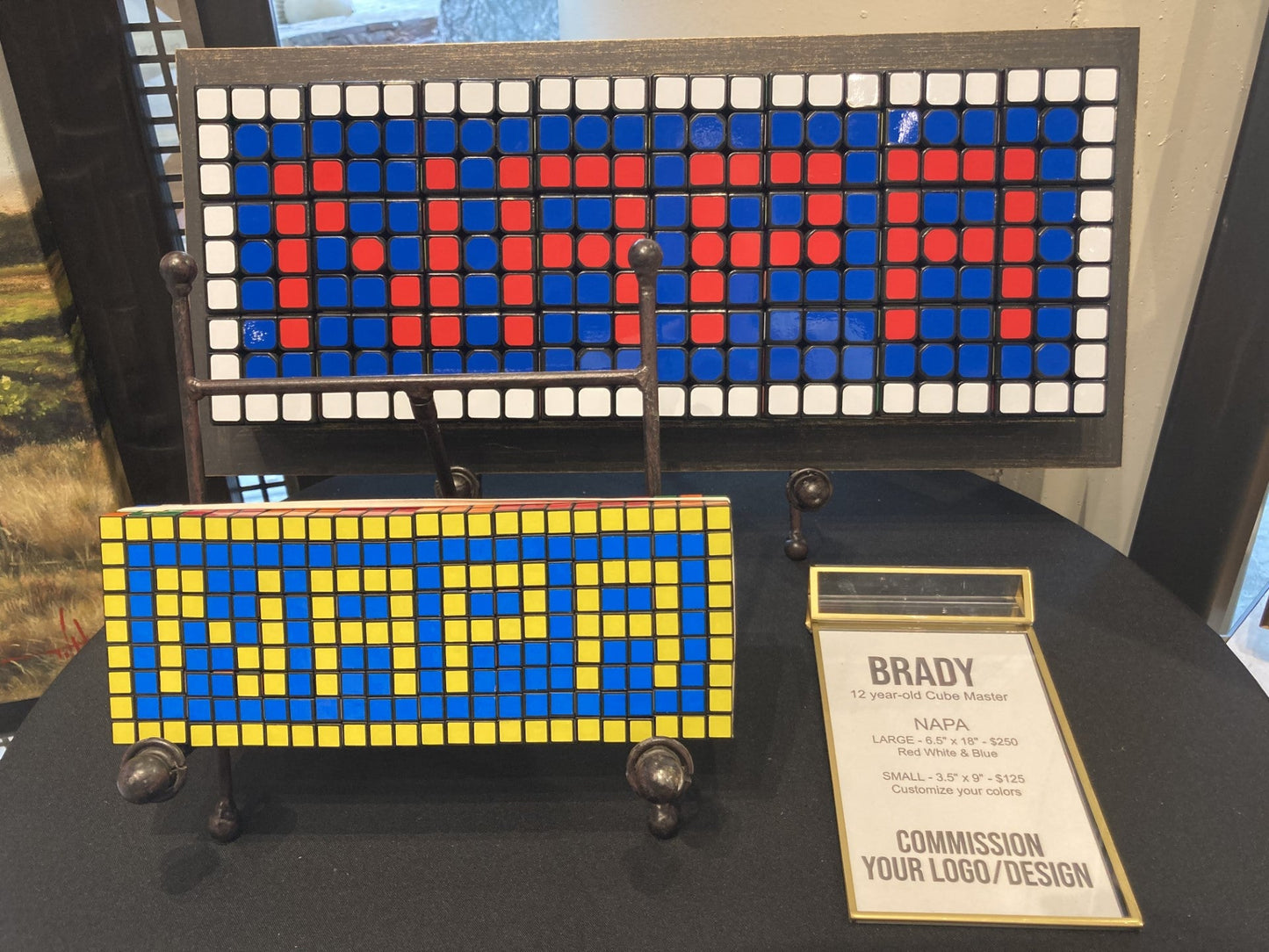 NAPA - 3x8 Mini Cube Original - Ready to Hang