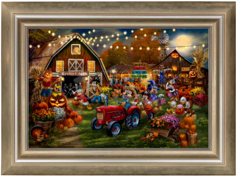 Disney Mickey and Minnie Pumpkin Festival - Limited Edition Canvas