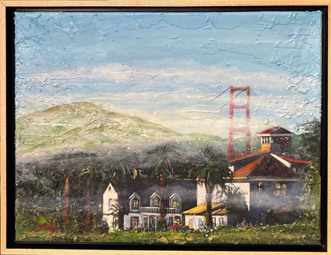 Golden Gate Glory Original by Karen Neely