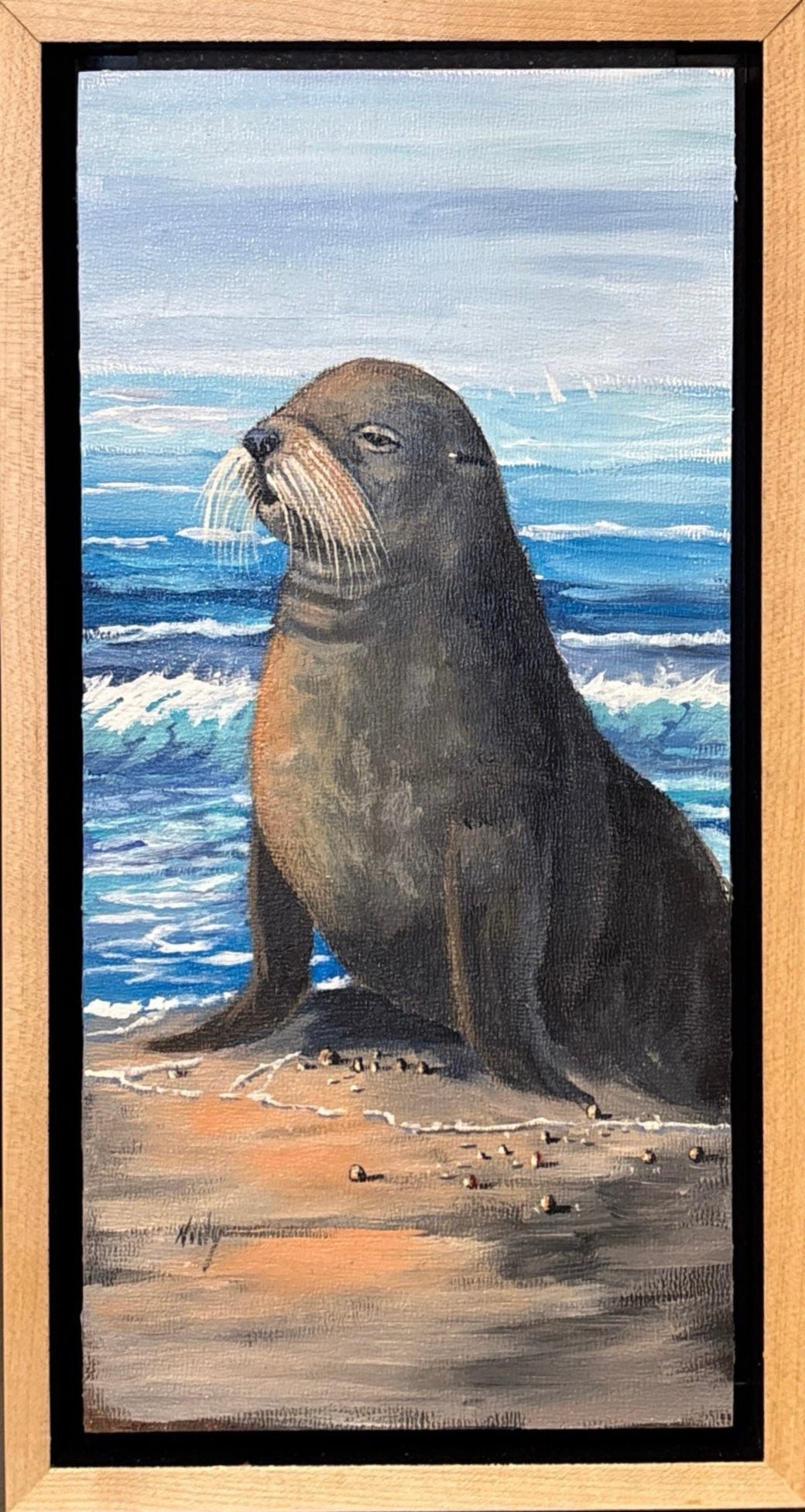 California Seal Original by Karen Neely