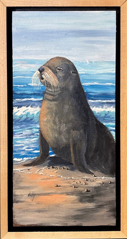 California Seal Original by Karen Neely