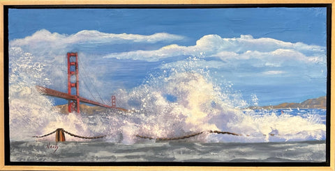 Golden Gate Breakers Original by Karen Neely