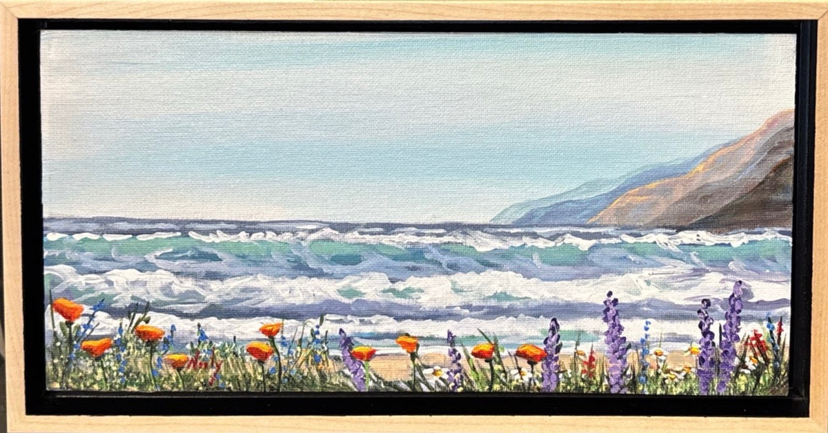 California Coastal Flora Original by Karen Neely