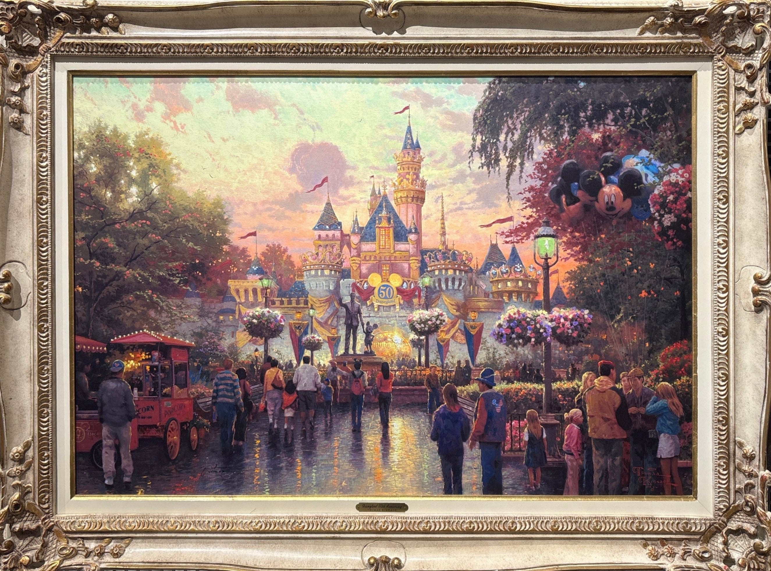 Thomas Kinkade - Disneyland 50th Anniversary Limited Editions