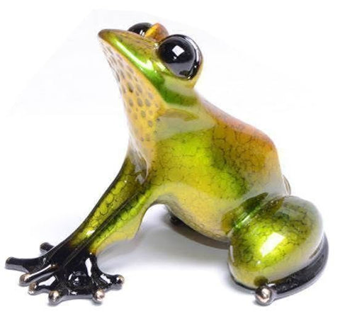 CHARD - Limited Edition Bronze by Frogman - 2.75 x 3 x 2.5"