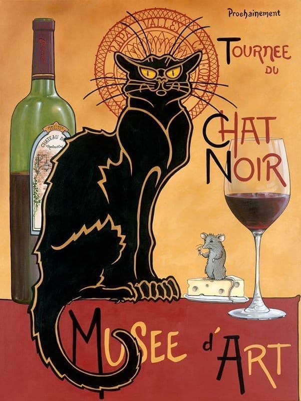 Chat Noir - Limited Edition by Patrick O'Rourke